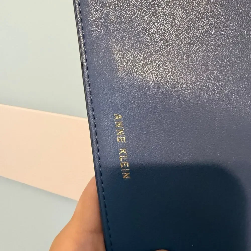 Anne Klein Blue Wristlet